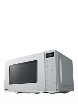 Panasonic NNGT23QMBPQ Microwave with Grill, 20L, Silver - view 2, Silver