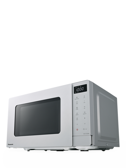 Panasonic NNGT23QMBPQ Microwave with Grill, 20L, Silver - view 2, Silver