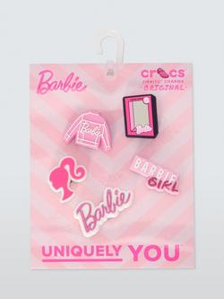 Crocs Kids' Barbie Jibbitz, Pack of 5, Multi, Multi