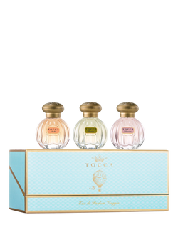 TOCCA Eau de Parfum Viaggio Fragrance Gift Set, 3 x 15ml, 