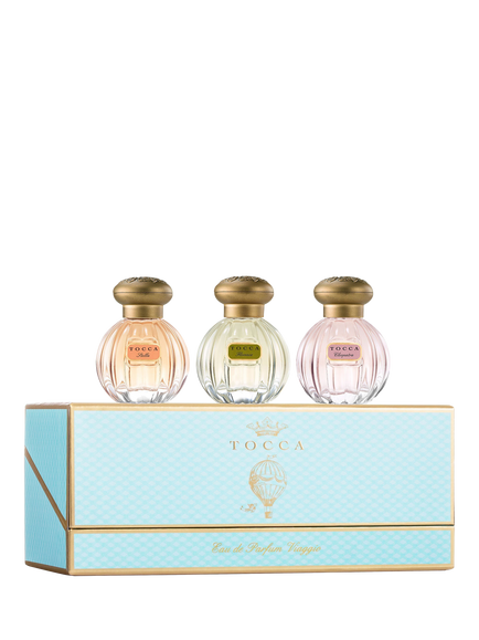 TOCCA Eau de Parfum Viaggio Fragrance Gift Set, 3 x 15ml, 