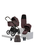 Silver Cross Cove Pushchair and Accessories Bundle, Damson