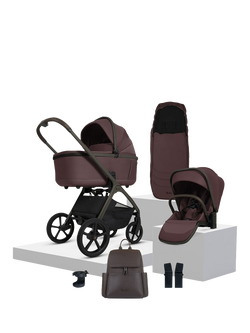 Silver Cross Cove Pushchair and Accessories Bundle - view 2, Damson
