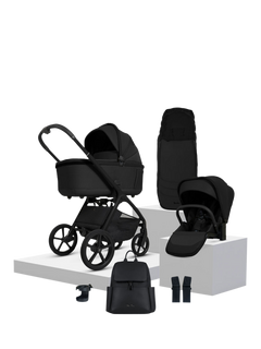Silver Cross Cove Pushchair and Accessories Bundle, Onyx