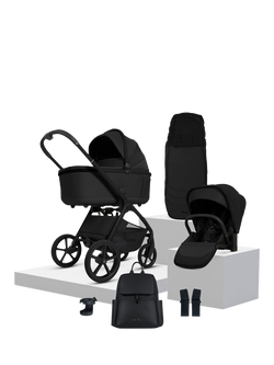 Silver Cross Cove Pushchair and Accessories Bundle, Onyx