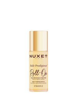 NUXE Roll-On Huile Prodigieuse® Multi-Purpose Dry Oil for Face, Body and Hair, 60ml, 