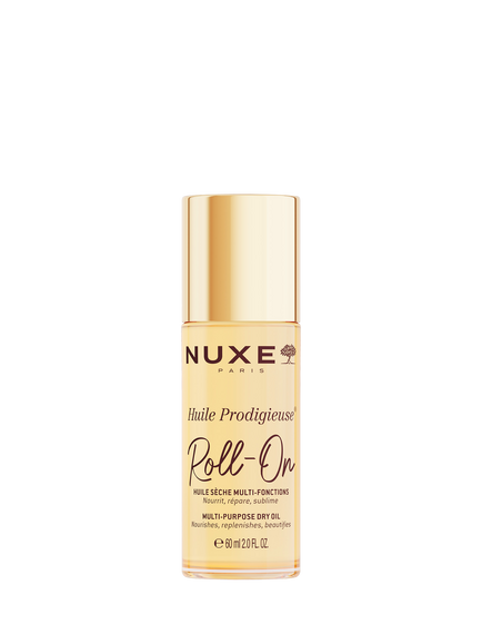 NUXE Roll-On Huile Prodigieuse® Multi-Purpose Dry Oil for Face, Body and Hair, 60ml, 