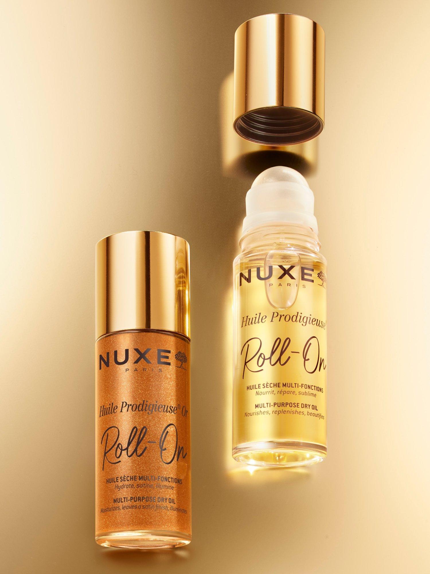 Product image 9 of 9, which shows NUXE Roll-On Huile Prodigieuse® Multi-Purpose Dry Oil for Face, Body and Hair Shimmer, 60ml
