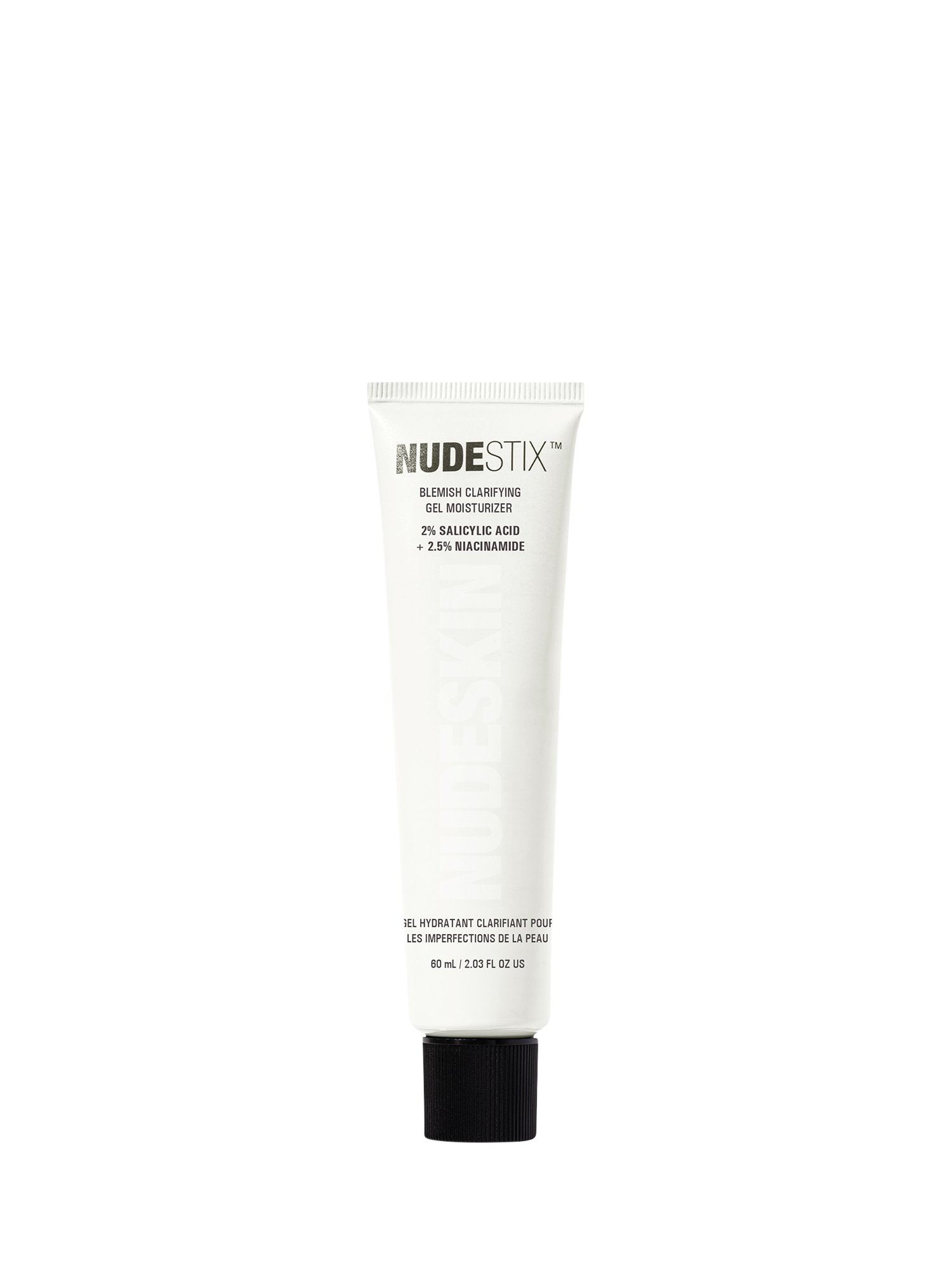 Product image 1 of 11, which shows Nudestix 2% Salicylic Acid Blemish Clarifying Gel Moisturiser, 60ml