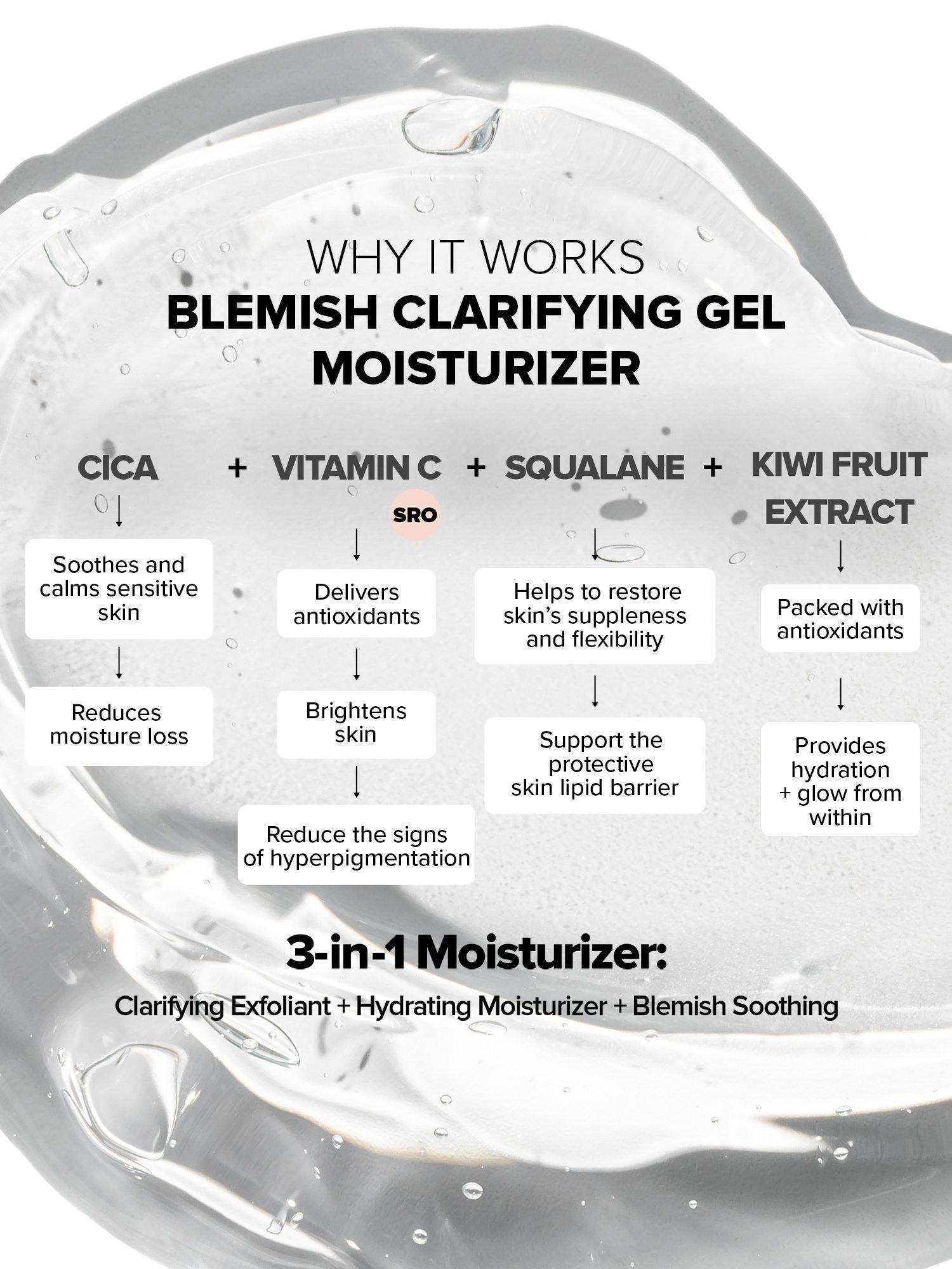 Product image 6 of 11, which shows Nudestix 2% Salicylic Acid Blemish Clarifying Gel Moisturiser, 60ml