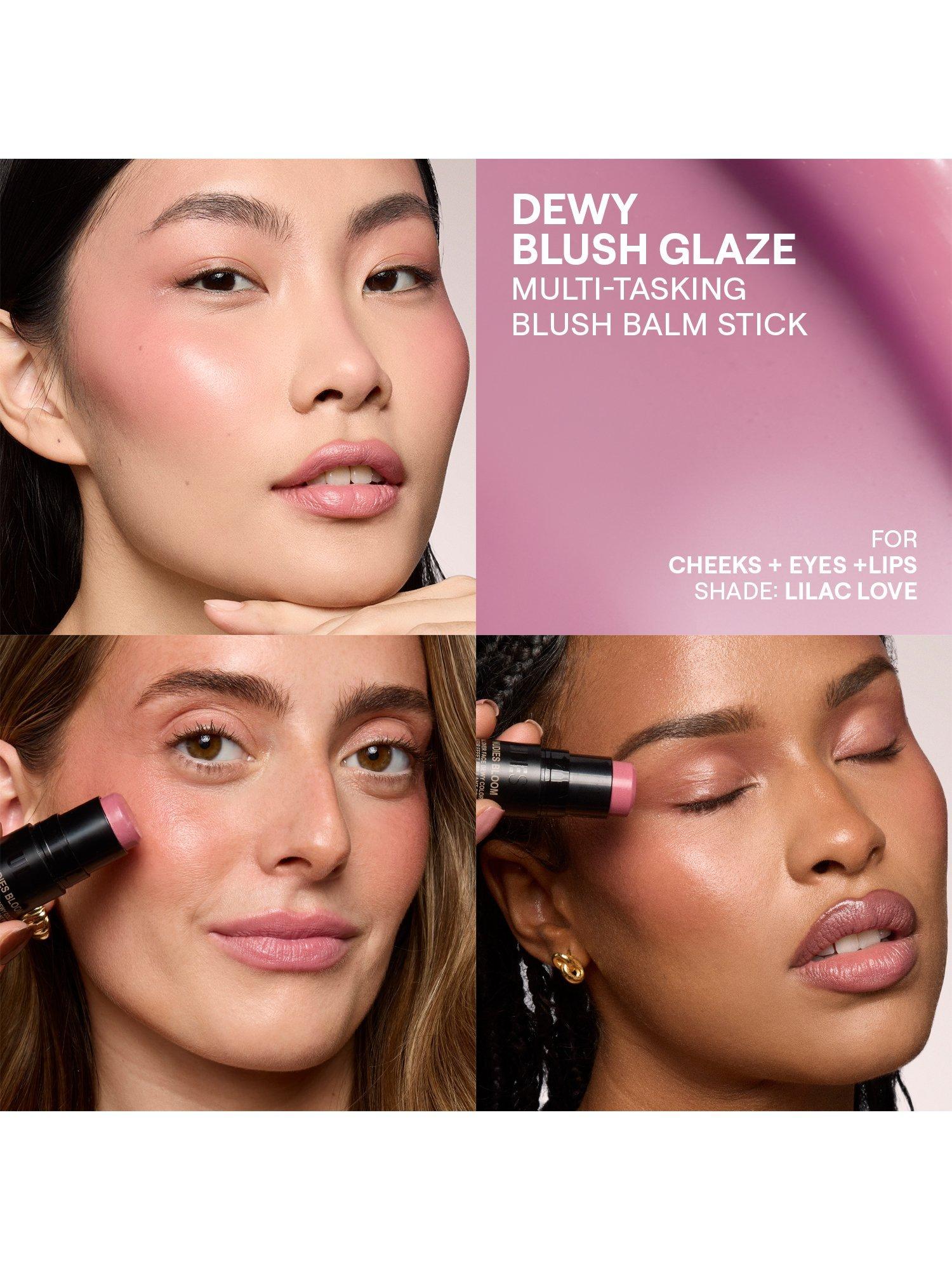 Product image 4 of 9, which shows Nudestix Nudies Bloom All-Over Face Dewy Colour, Lilac Love