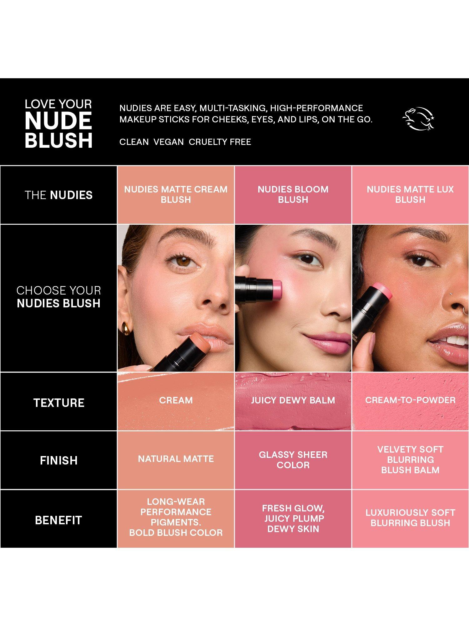 Product image 8 of 9, which shows Nudestix Nudies Bloom All-Over Face Dewy Colour, Lilac Love