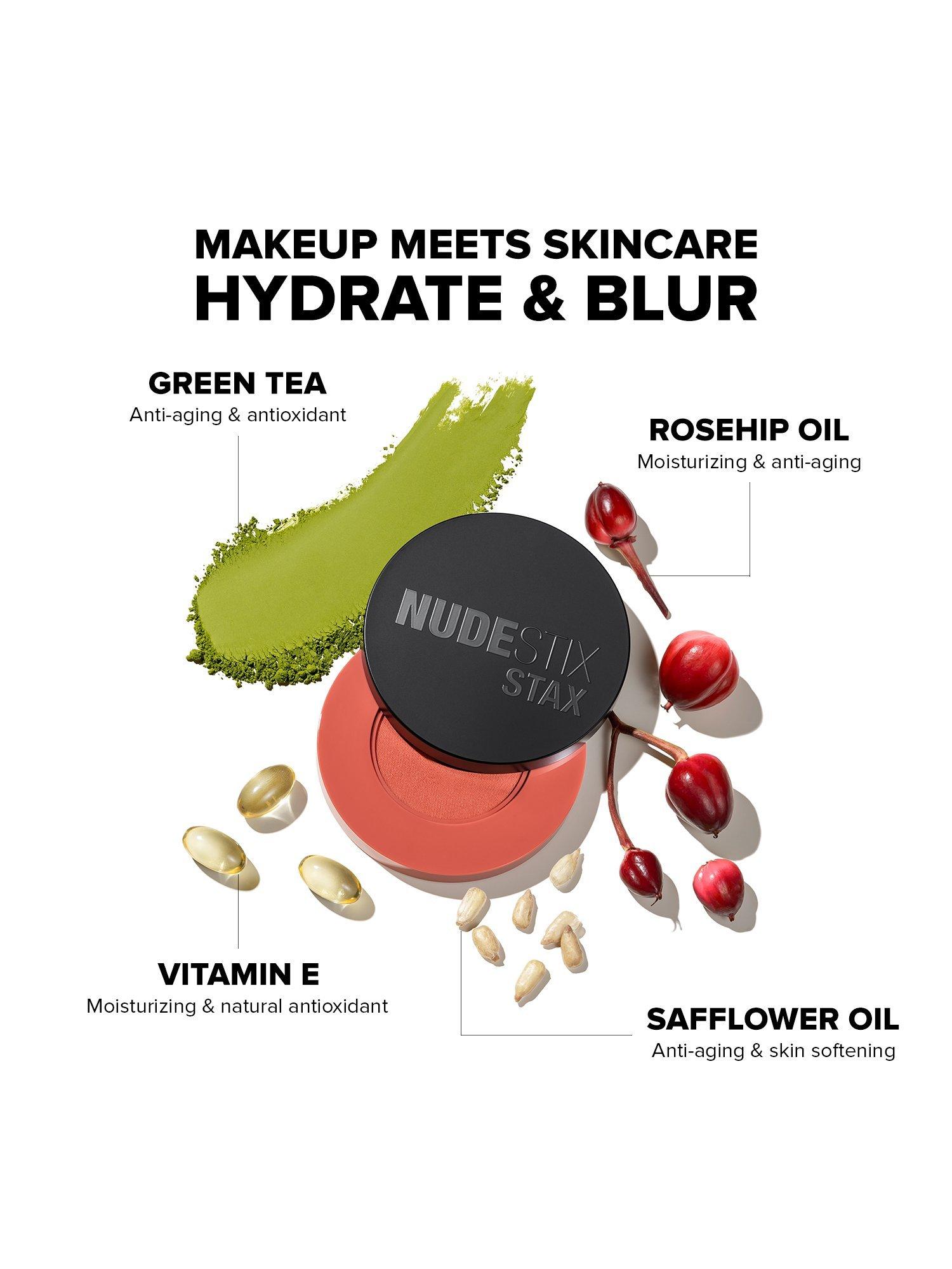 Product image 6 of 11, which shows Nudestix Stax All Over Colour Blush Balm, Cheeky Coral