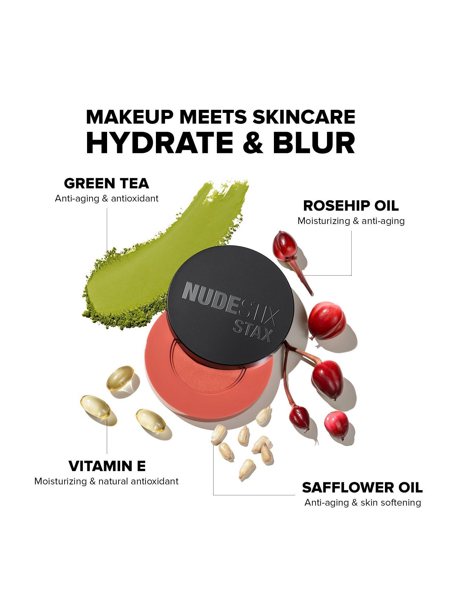 Product image 5 of 10, which shows Nudestix Stax All Over Colour Blush Balm, Melon Sugar