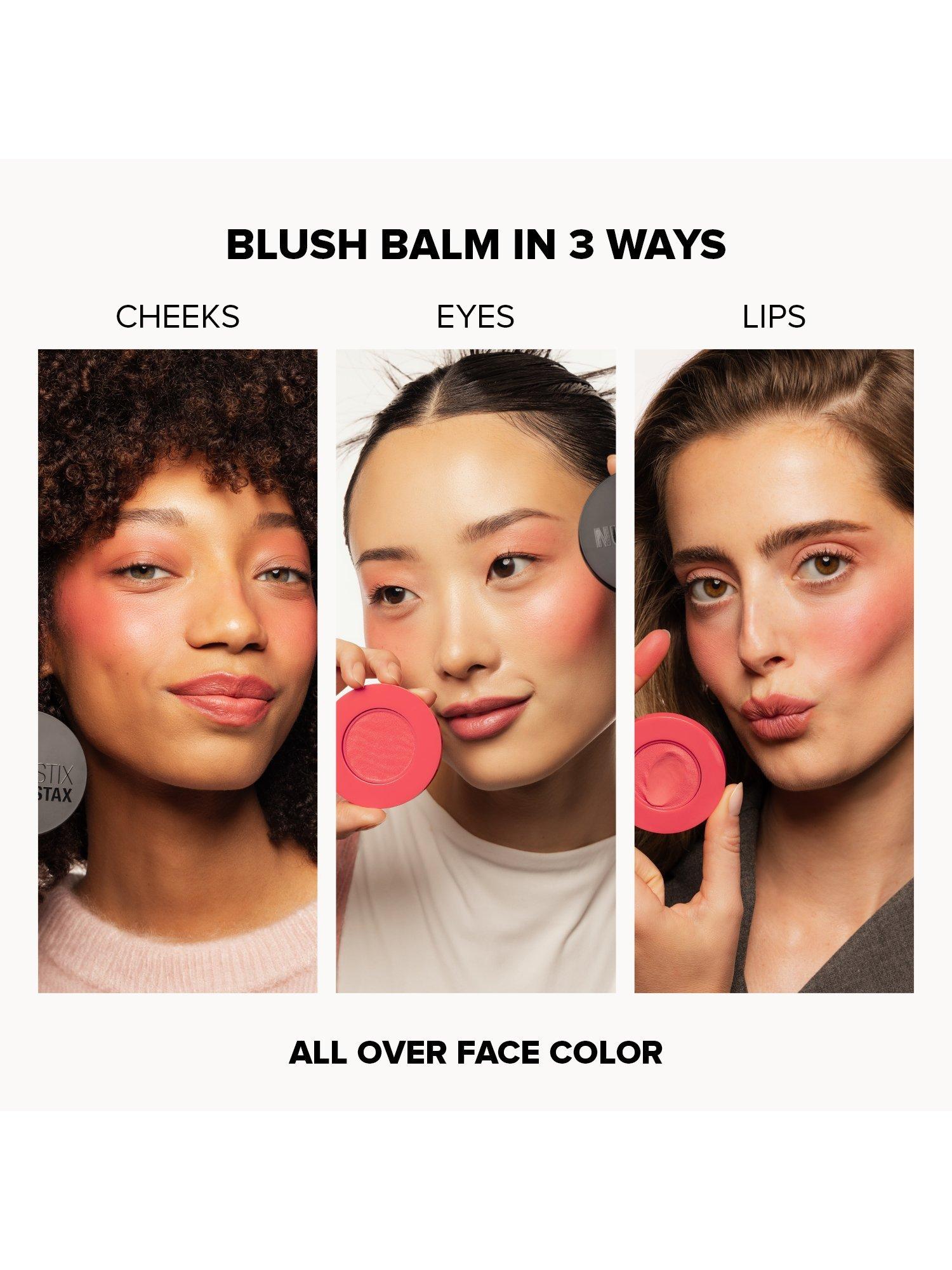 Product image 8 of 10, which shows Nudestix Stax All Over Colour Blush Balm, Melon Sugar