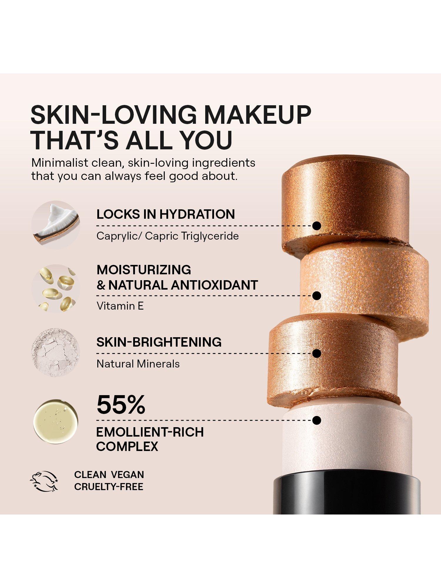 Product image 4 of 11, which shows Nudestix Nudies All-Over Face Colour Glow Highlighter, I Dew
