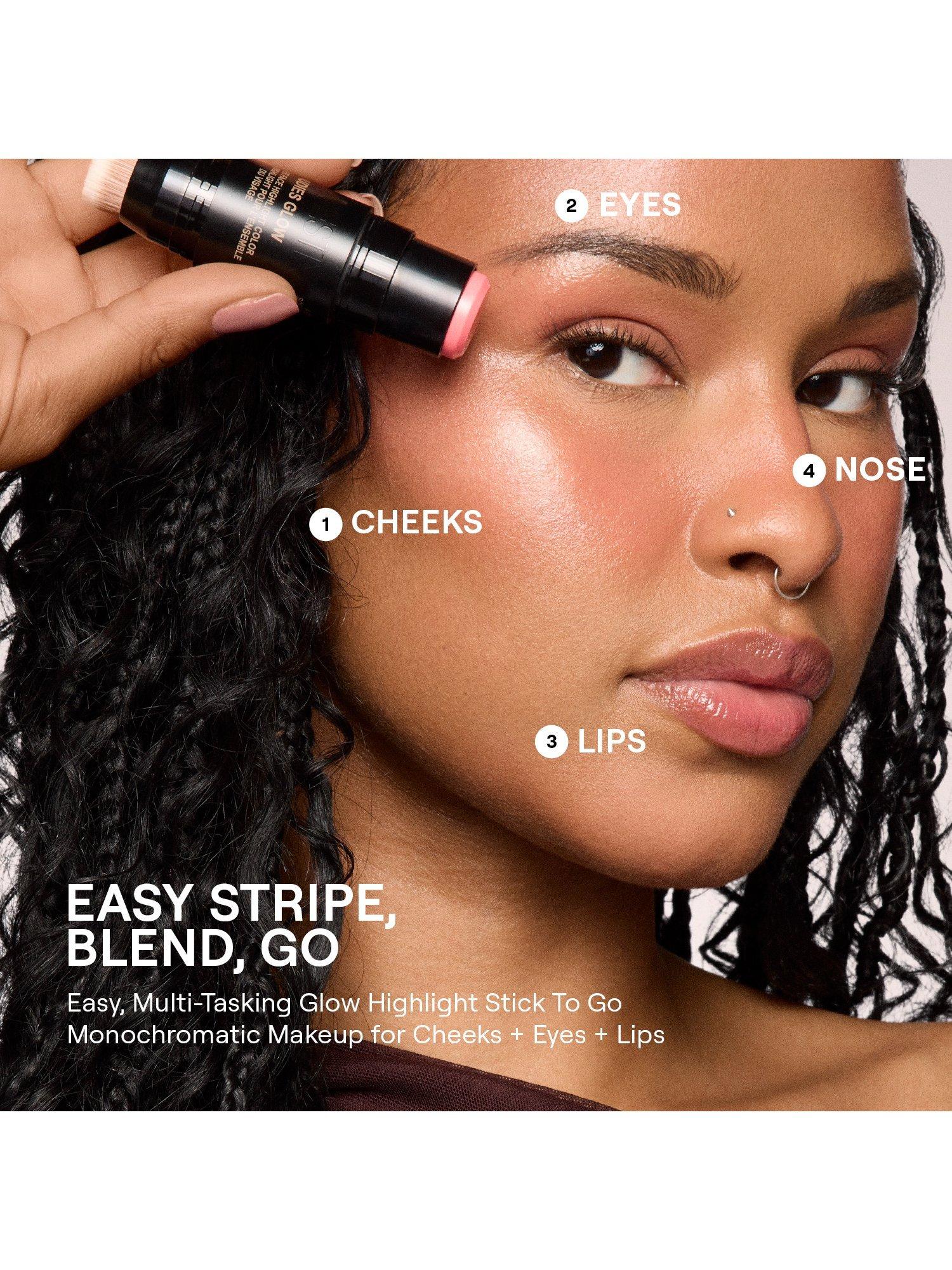 Product image 6 of 11, which shows Nudestix Nudies All-Over Face Colour Glow Highlighter, I Dew