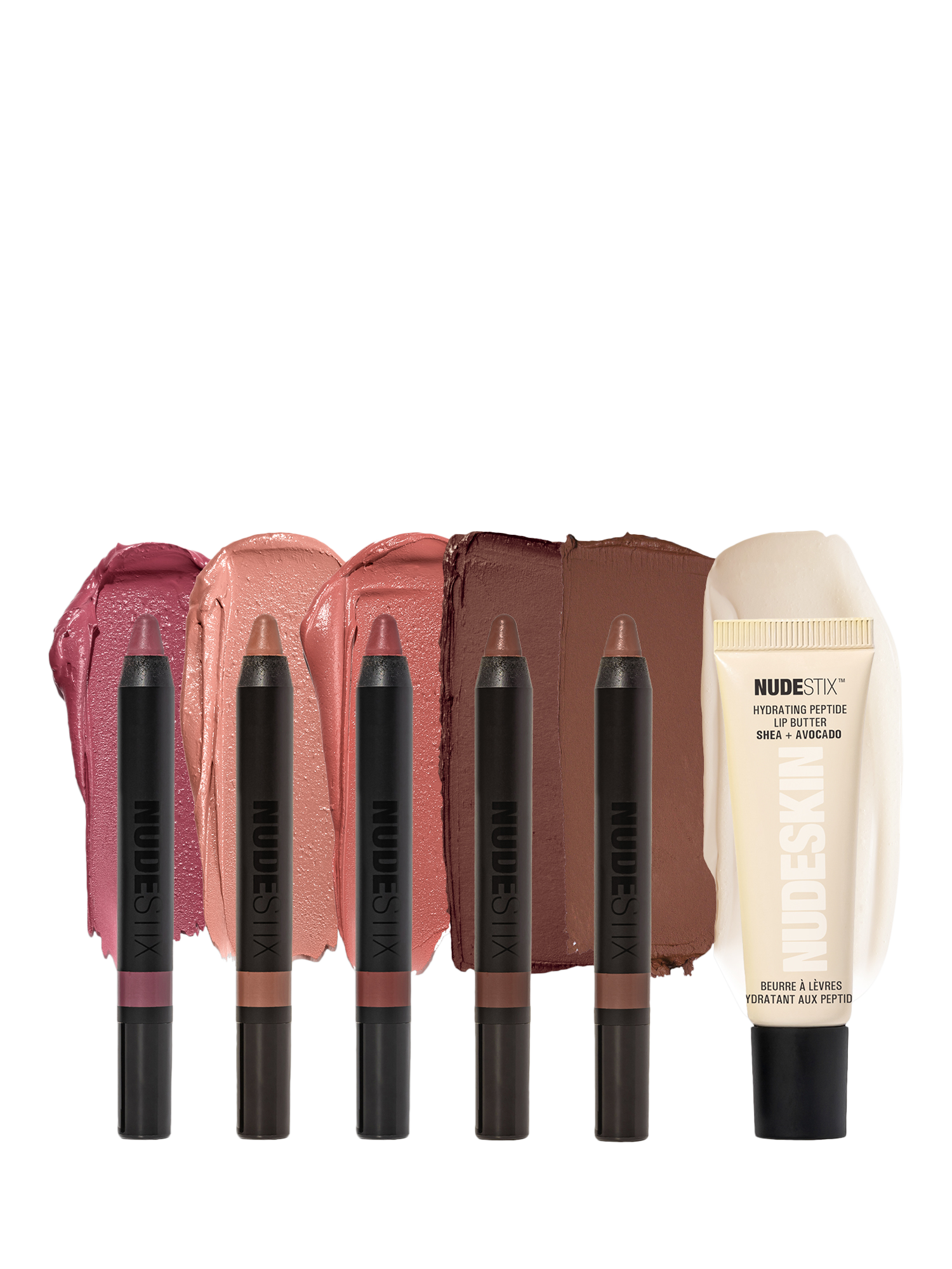 Product image 3 of 11, which shows Nudestix Nude Love Lip Palette, Multi