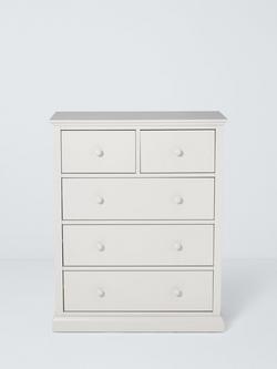 John Lewis Kids' Lyra Chest of Drawers, Linen - view 2, Linen