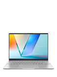 ASUS Vivobook S14 Laptop, AMD Ryzen AI 5 Processor, 16GB RAM, 1TB SSD, 14” WUXGA OLED, Silver