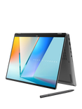 ASUS Vivobook 16 Flip Convertible Laptop, Intel Core Ultra 7 Processor, 32GB RAM, 1TB SSD, 16” 3K OLED Touchscreen, Grey