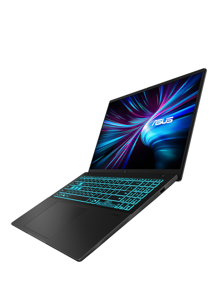 ASUS V16 Gaming Laptop, Intel Core 7 Processor, 16GB RAM, RTX 5050, 1TB SSD, 16” WUXGA, Black - view 2, Black