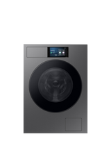 Samsung Series 9 AI Home WF90F09C4SU1 Smart Washing Machine, 9kg Load, 1400rpm Spin, Dark Silver