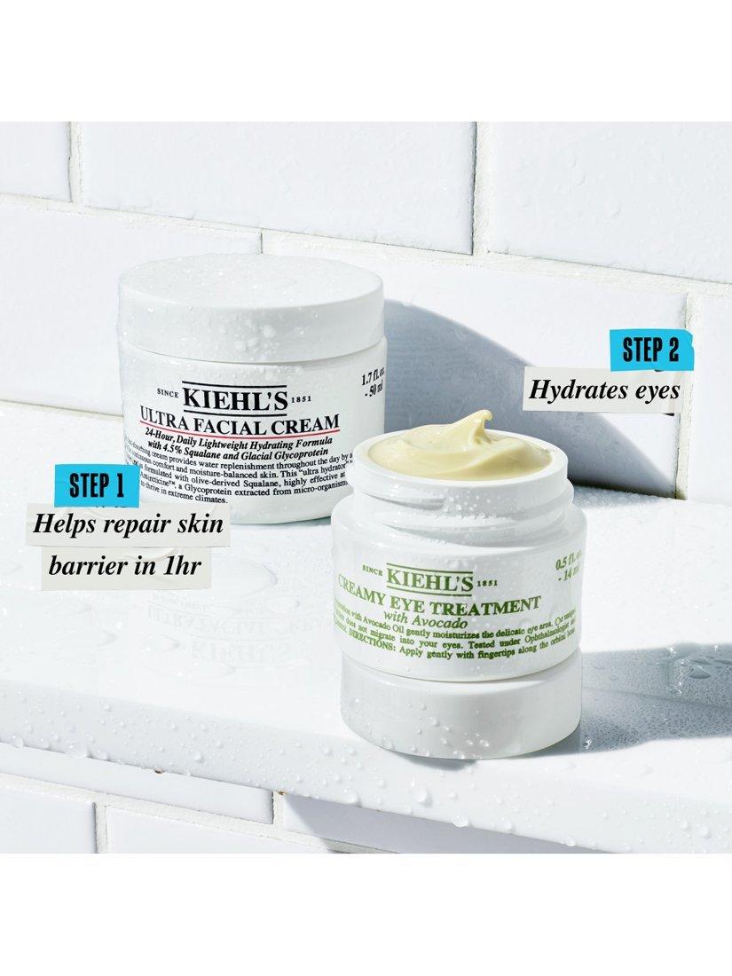 Product image 4 of 9, which shows Kiehl's Dehydration Relief Skincare Gift Set