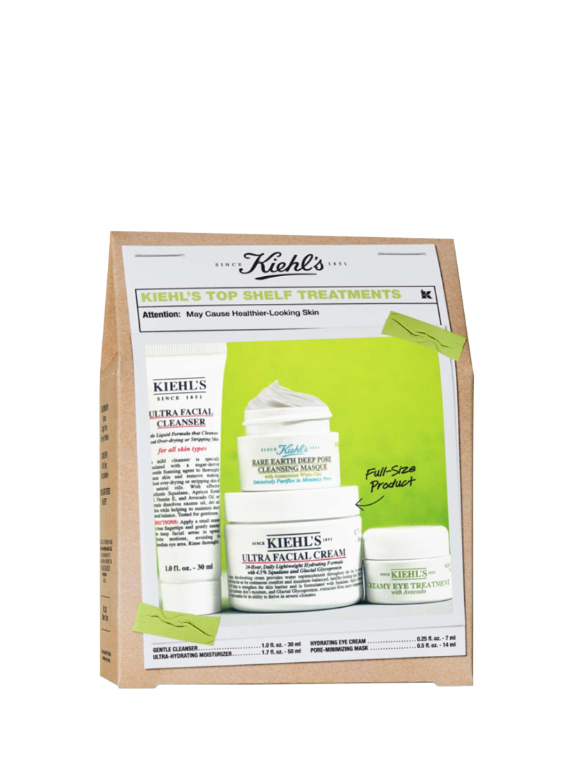Product image 8 of 9, which shows Kiehl's Top Shelf Treatments Skincare Gift Set