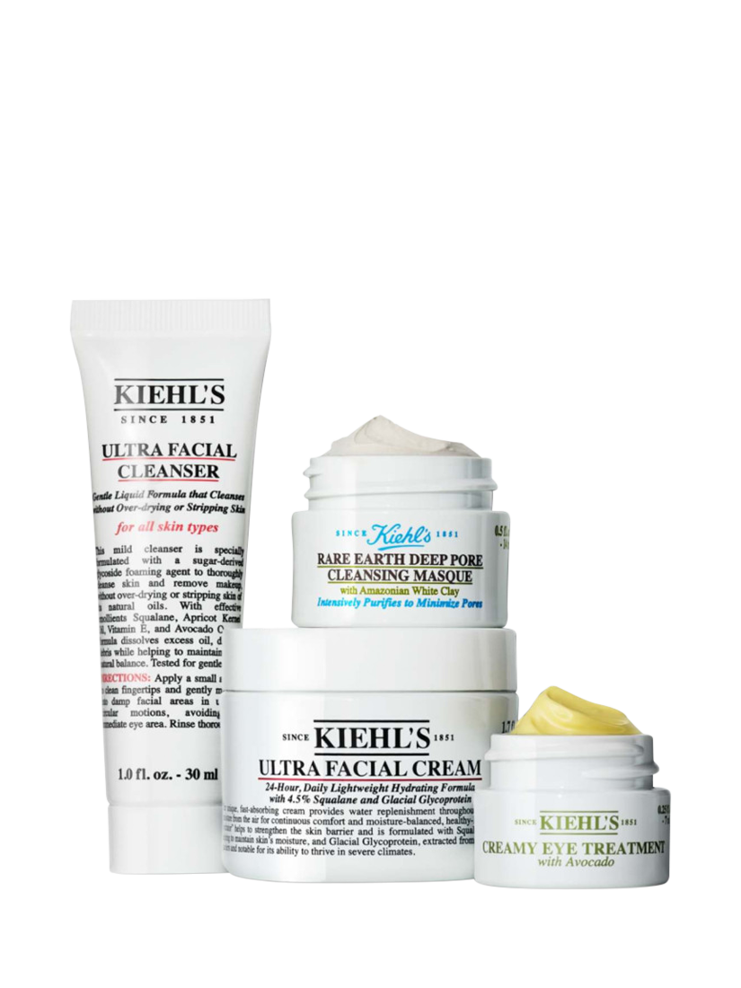 Product image 9 of 9, which shows Kiehl's Top Shelf Treatments Skincare Gift Set