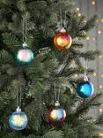 John Lewis Shatterproof Baubles, Box of 30, Iridescent