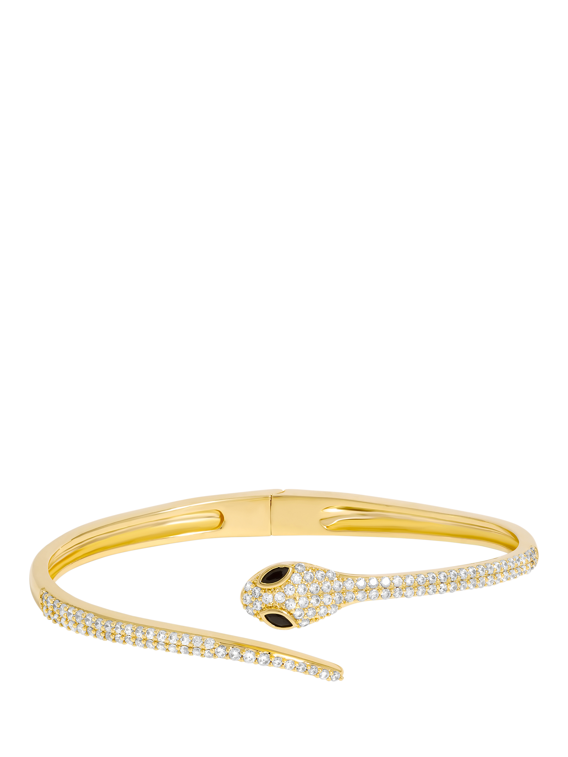 Product image 1 of 1, which shows Jon Richard Gold Plated Snake Bangle, Gold