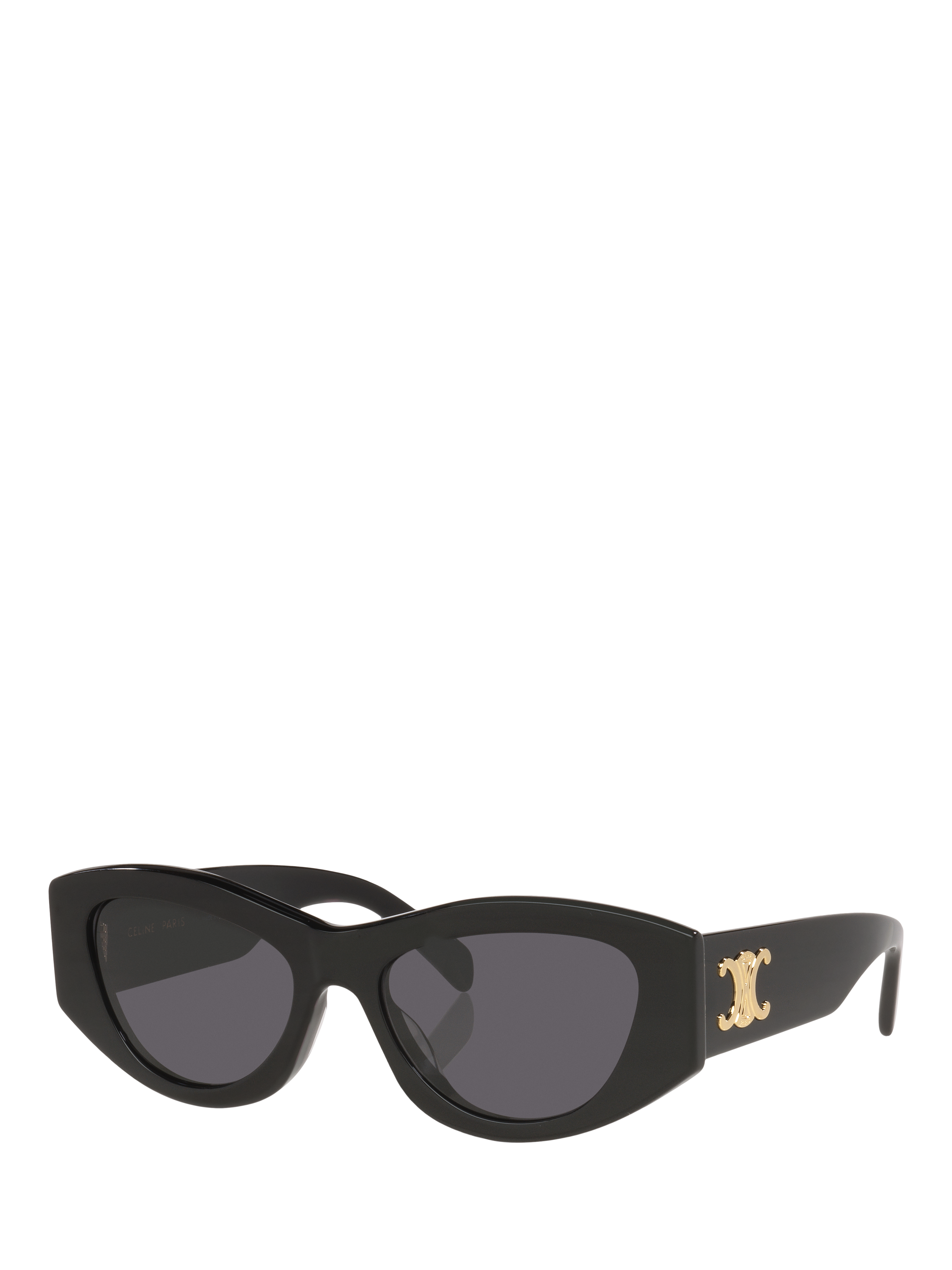 Product image 1 of 5, which shows Celine CL000503 Women's Cat's Eye Sunglasses, Black