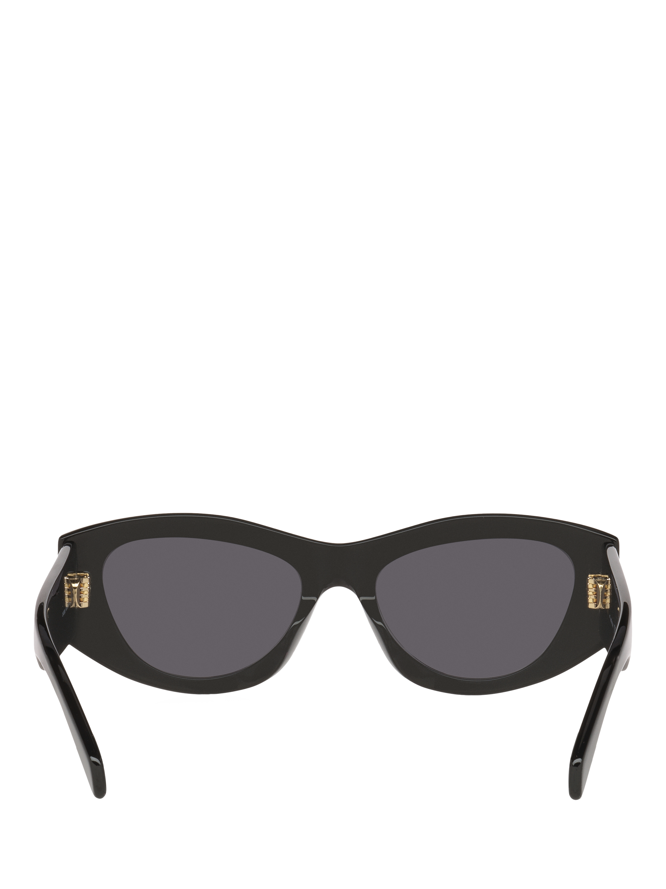 Product image 4 of 5, which shows Celine CL000503 Women's Cat's Eye Sunglasses, Black