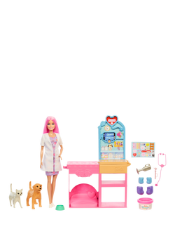 Barbie Fast Cast Veterinarian Clinic - view 2, Multi