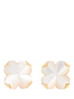 kate spade new york Flower Stud Earrings, Mother Of Pearl, Mother Of Pearl