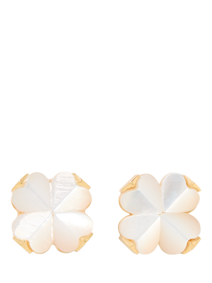 kate spade new york Flower Stud Earrings, Mother Of Pearl, Mother Of Pearl