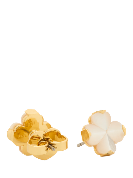 kate spade new york Flower Stud Earrings, Mother Of Pearl - view 2, Mother Of Pearl