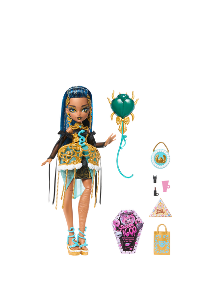 Monster High Scary Sweet Birthday Cleo DeNile Doll - view 2, Multi