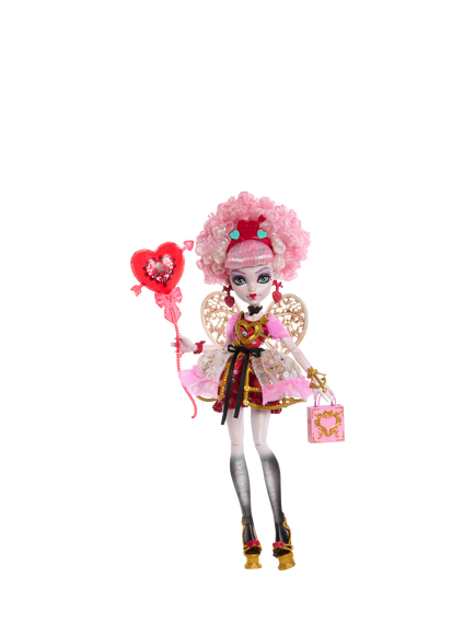 Monster High Scary Sweet Birthday Cupid Asteria Doll, Multi