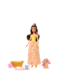 Disney Beauty & the Beast Princess Belle with Colour Change Bathe & Brush Dog