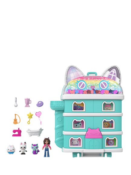 Polly Pocket Gabby's Dollhouse Compact, Multi