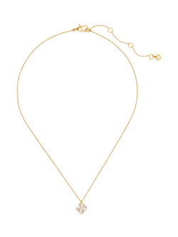 kate spade new york Flower Mini Pendant, Mother Of Pearl - view 2, Mother Of Pearl