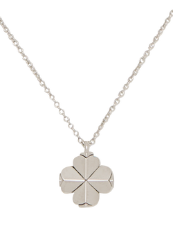 kate spade new york Flower Pendant, Silver, Silver