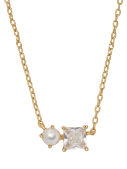 kate spade new york Pearl and Crystal Necklace, N/A