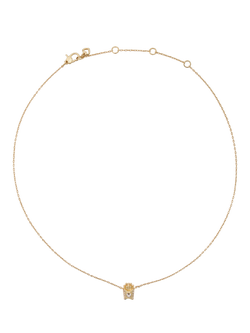 kate spade new york What A Snack Fries Pendant, Clear/Gold - view 2, Clear/Gold