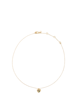 kate spade new york Cubic Zirconia Heart Pendant, Gold Multi - view 2, Gold Multi