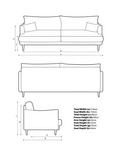 John Lewis Fika Grand 3 Seater Sofa