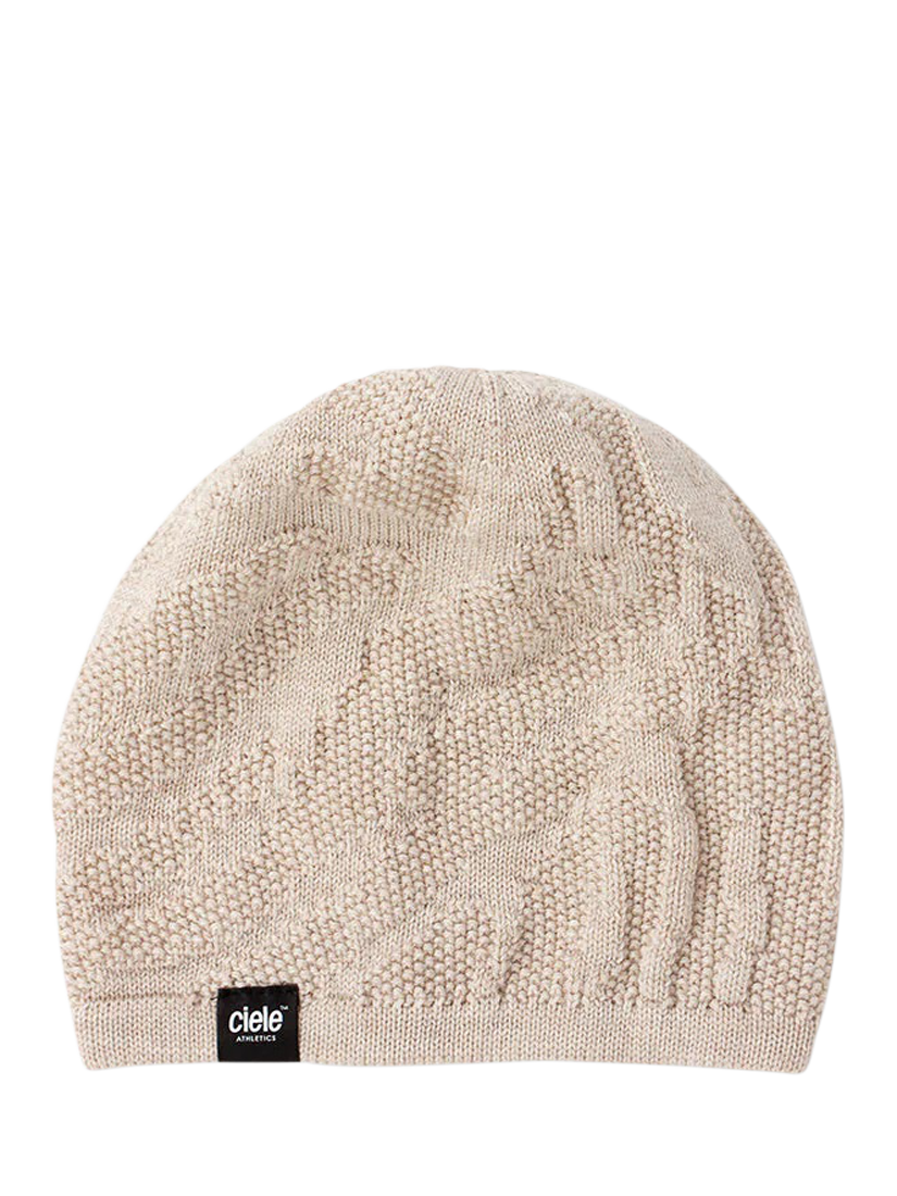 Product image 1 of 11, which shows Ciele Merino Wool Knit Beanie, Vanilla