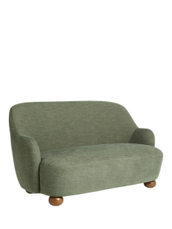 MADE Ellio Medium 2 Seater Sofa, Green, Green